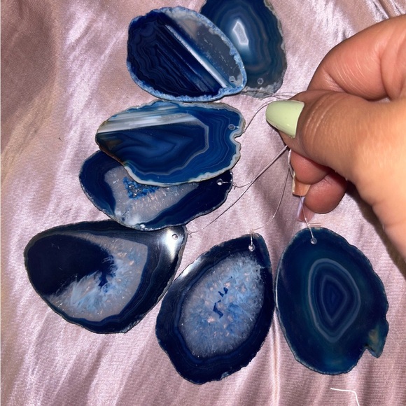 Blue Agate Windchime - Picture 13 of 16